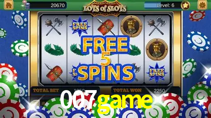 Descubra o Mundo do Cassino Online com 007game