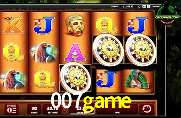 Interface do App 007game